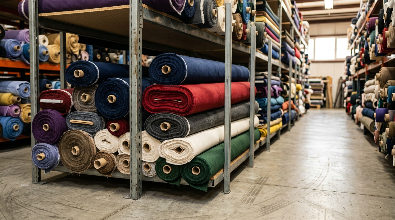 Bodega de distribución mayorista de telas SMOKPRO